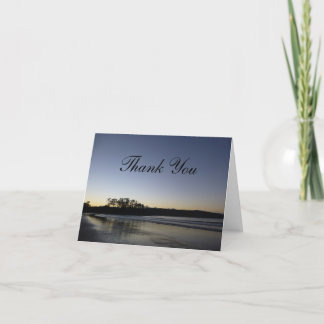 Cartes de Merci - Plage à Dawn