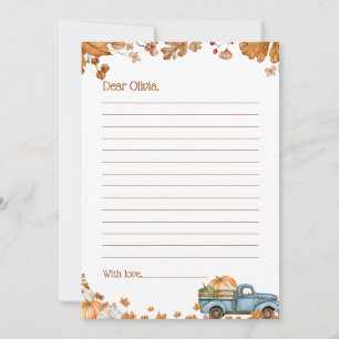 Cartes de message de capsule temporelle Little Pum