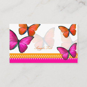 Cartes de mise en place Papillon/mitzvah de PixDez
