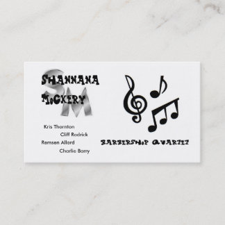 Cartes de moquerie de Shannana