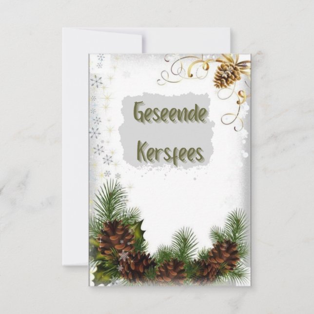 Cartes de Noël (Devant)