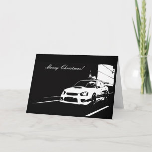 Cartes de Noël à tirage de Rolling STI