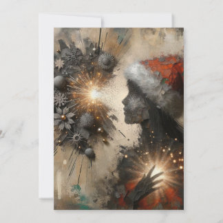 Cartes de Noël Abstraites uniques