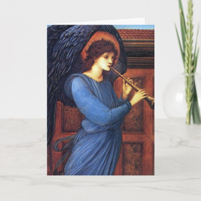 Cartes de Noël Angel - Burne-Jones - Art (Devant)