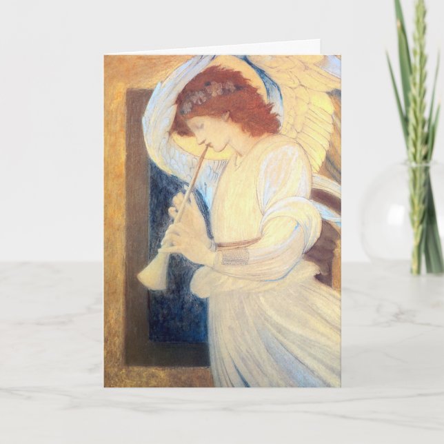 Cartes de Noël Angel - Edward Burne-Jones (Devant)