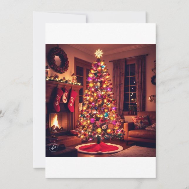 cartes de Noël artisanales (Devant)