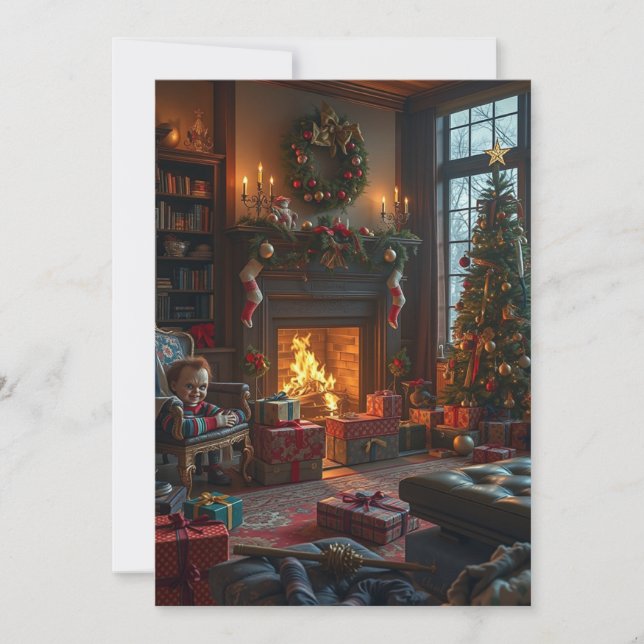 cartes de Noël artisanales (Devant)