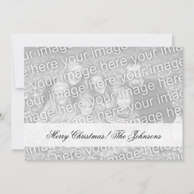 Cartes de Noël avec deux images (Devant)