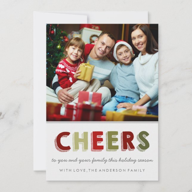 Cartes de Noël | CARTE DE FIN DE ANNÉE (Devant)