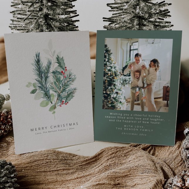 Cartes de Noël | Cartes de fin de année photo mini (Créateur téléchargé)