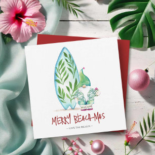 Cartes de Noël Côtières Mignonnes