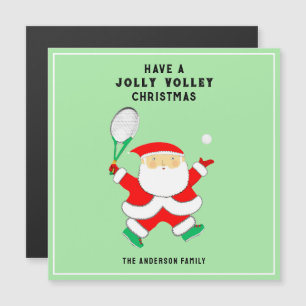 Cartes de Noël créatives de tennis pour les fêtes 