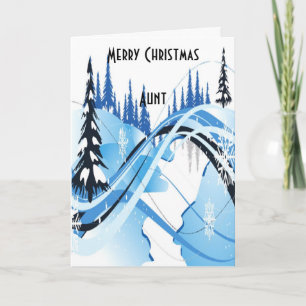 Cartes de Noël de la tante