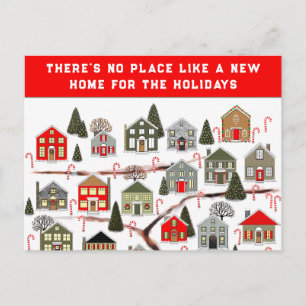 Cartes de Noël de l'agent immobilier