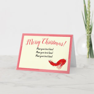 Cartes de Noël de langoustes