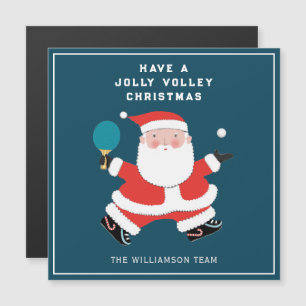 Cartes de Noël de ping-pong