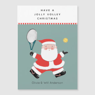 Cartes de Noël de tennis