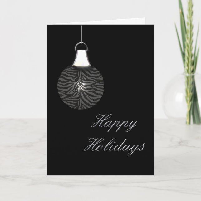 Cartes de Noël d'entreprise (Devant)