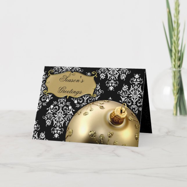 Cartes de Noël d'entreprise (Devant)