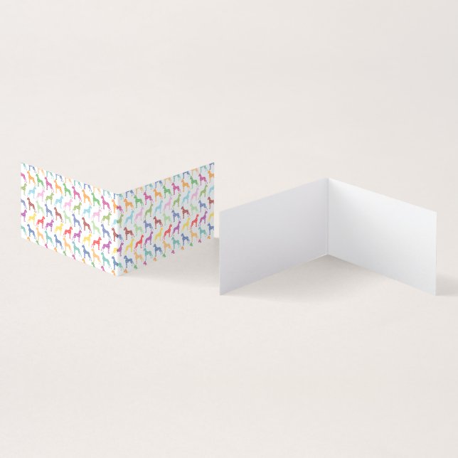 Cartes de Noël Doggen (Inside and Outside)