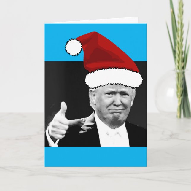 CARTES DE NOËL DONALD TRUMP (Devant)