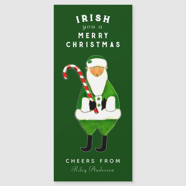 Cartes de Noël drôles irlandaises (Devant)