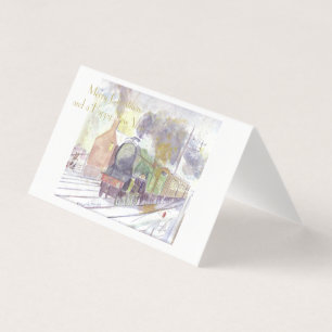 Cartes de Noël écossaises volantes