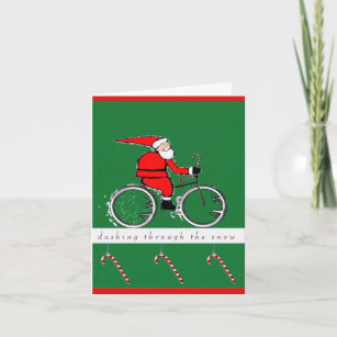 Cartes De Vœux Humour Cycliste Zazzle Fr