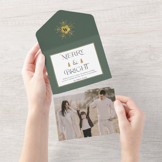 Cartes de Noël Joyeuses et Lumineuses (Déchirure)