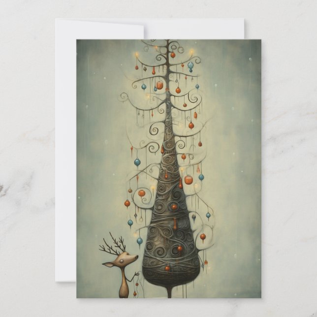 Cartes de Noël mignonnes - Dessiner des cartes de  (Devant)