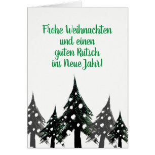 Cartes de Noël modernes, minimalistes, noir et bla