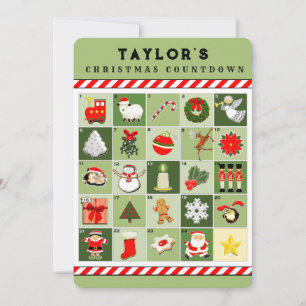 Cartes de Noël pour petits enfants