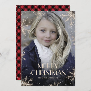 Cartes de Noël Sparkour Red Buffalo