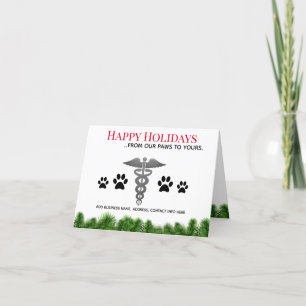 Cartes de Noël vétérinaires