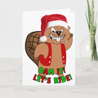 Cartes de Noël Wild Beavers