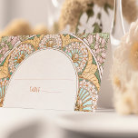 Cartes de nom Mariage Table Vintage Art Nouveau<br><div class="desc">Cartes de nom Table Mariage Art Nouveau Vintage par Alphonse Mucha dans un design floral, romantique et fantaisiste. Les fleurs victoriennes complètent les polices art déco classiques. Entrez vos informations personnalisées, et vous avez terminé. Si vous souhaitez modifier la conception, cliquez simplement sur le bouton bleu "Customiser". Merci tellement pour...</div>