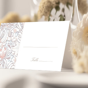 Cartes de nom Mariage Table Vintage Art Nouveau