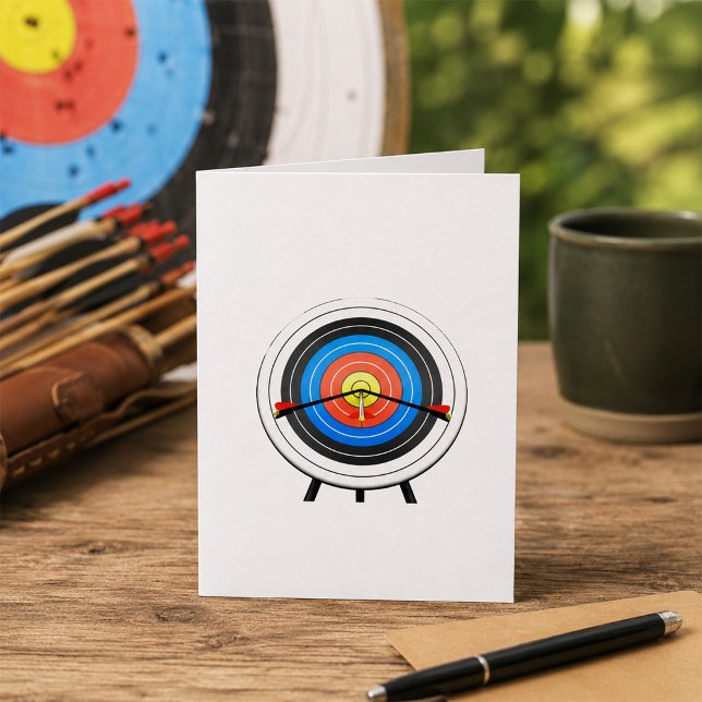 Cartes de note de cible de tir à l'arc (Créateur téléchargé)