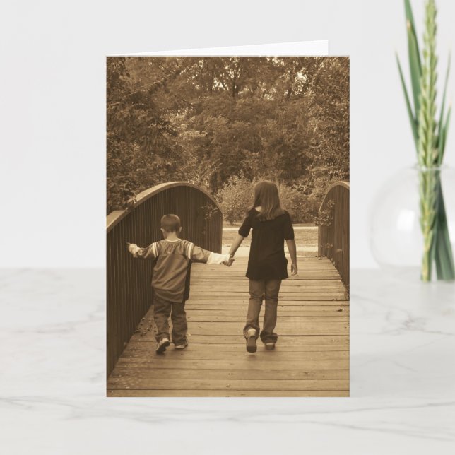 CARTES DE NOTE DE LA PHOTO DES ENFANTS (Devant)
