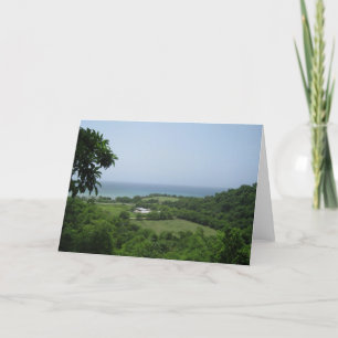 Cartes de note de vue d'océan de la Jamaïque
