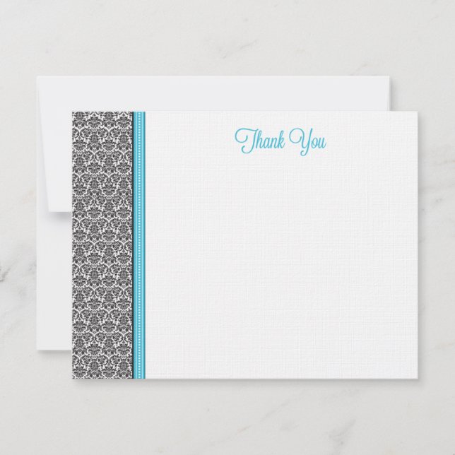 Cartes de note plates faites sur commande de (Devant)