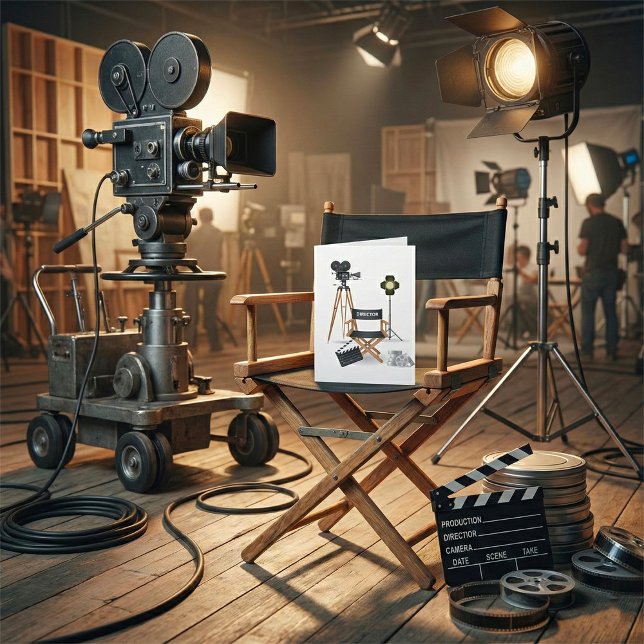 Cartes de note réglées de cinéaste (Créateur téléchargé)
