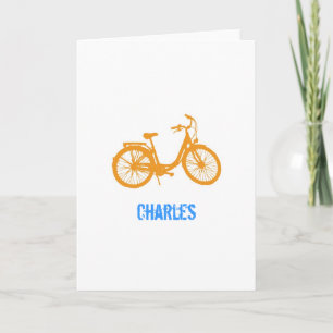 Cartes de note Vélo personnalisées