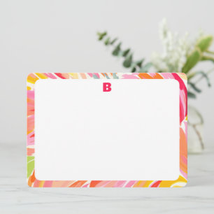 Cartes de notes aux frontières Abstraites lumineus