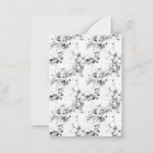 Cartes de notes blanches noires abstraites Art min