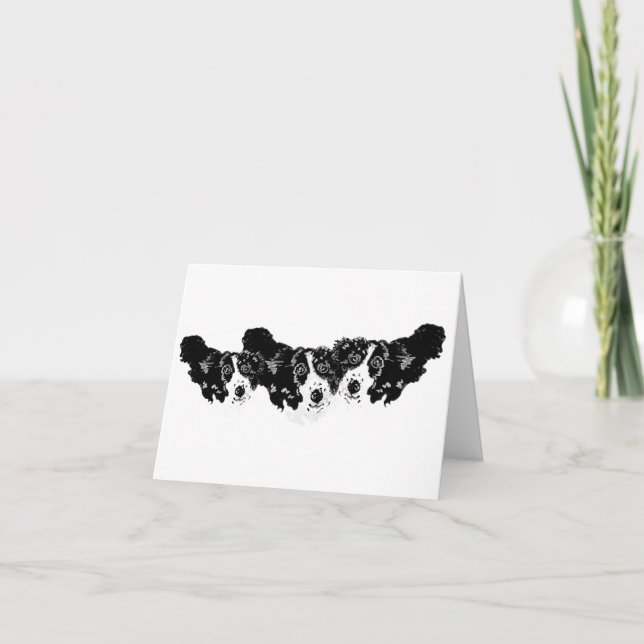 Cartes de notes : Collie (Devant)