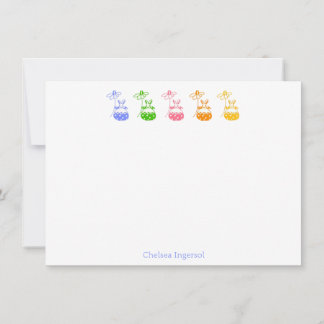 Cartes de notes Daisy Bunny