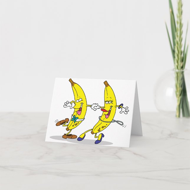 Cartes de notes de bananes dansantes (Créateur téléchargé)