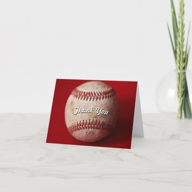 Cartes de notes de baseball Merci | Cartes sportiv (Devant)