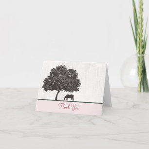 Cartes de notes de Cheval Merci